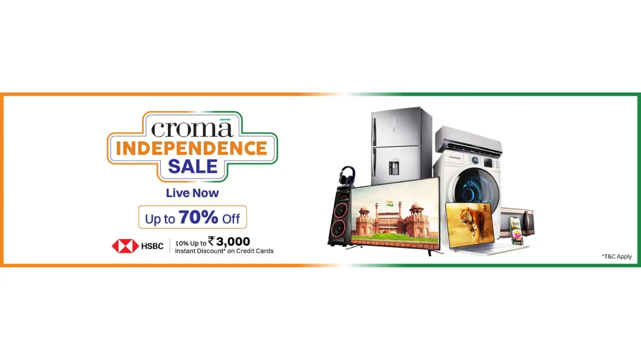 croma Croma Independence Day Sale